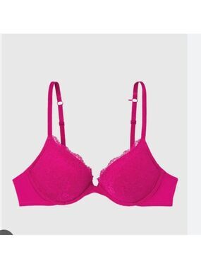 Lasenza Bra 34A. Front closure lace push up.